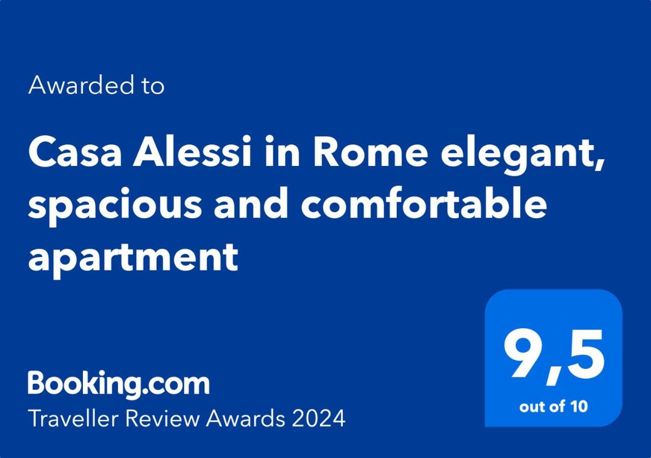 Casa Alessi In Rome Elegant, Spacious And Comfortable Apartment Екстер'єр фото
